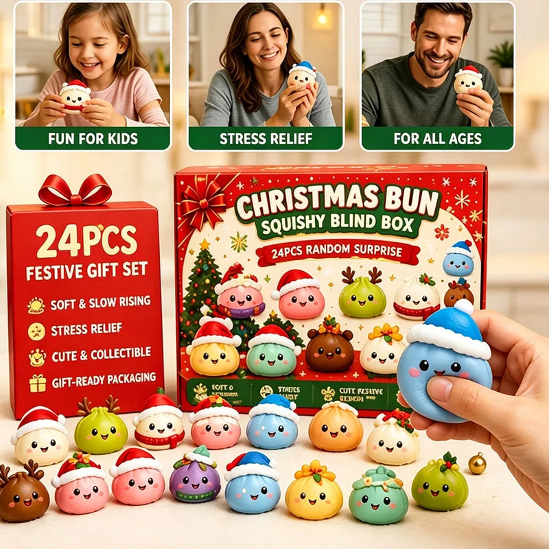 Christmas Advent Calendar Squishy Gift