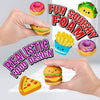 Mini Food Squeeze Toy Set