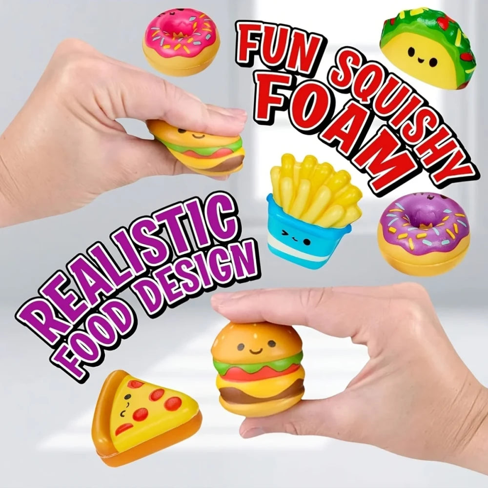 Mini Food Squeeze Toy Set