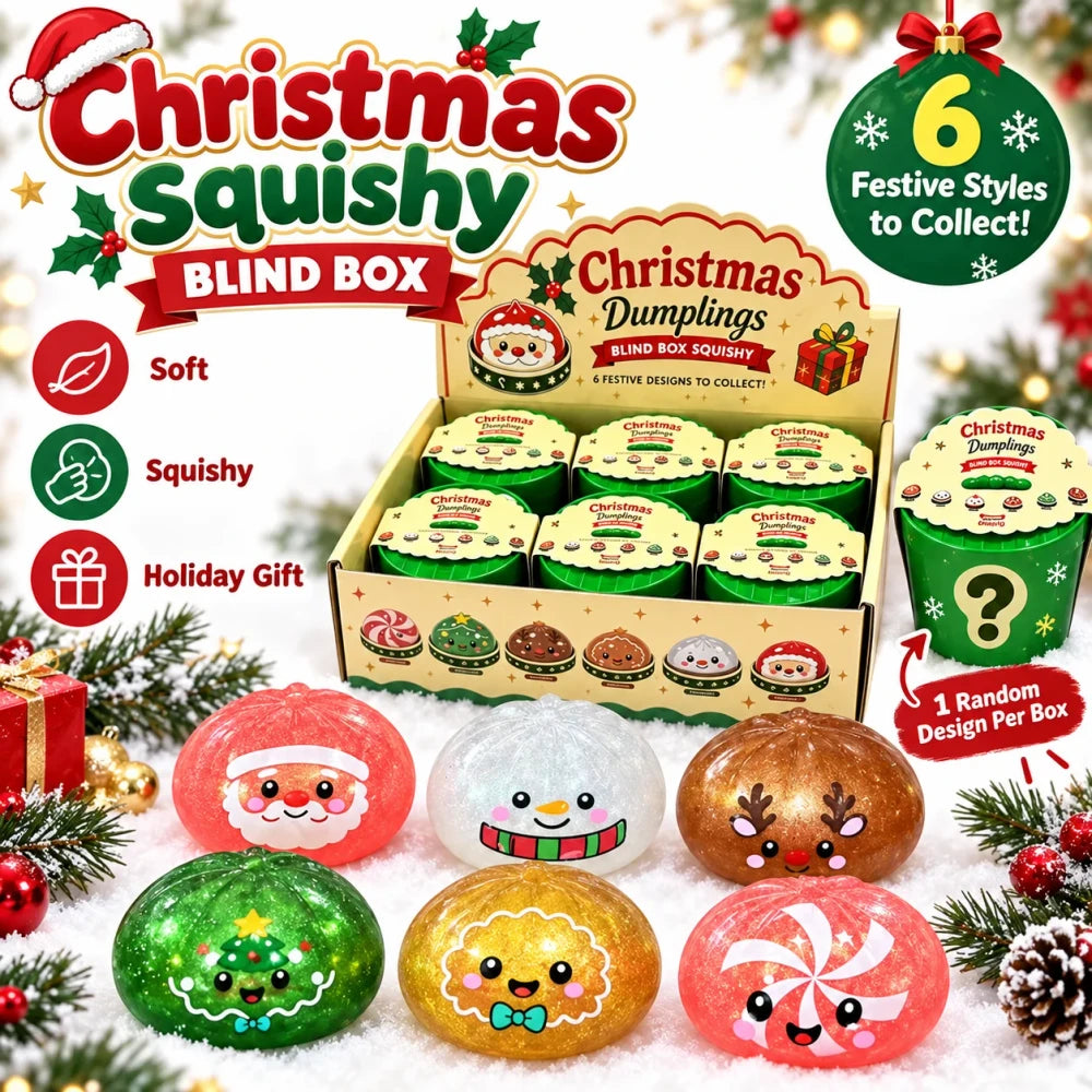 Christmas Dumpling Squishy Blind Box