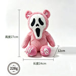 Spooky Ghost Face Bear Plush