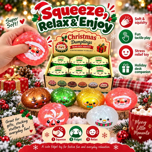 Christmas Dumpling Squishy Blind Box