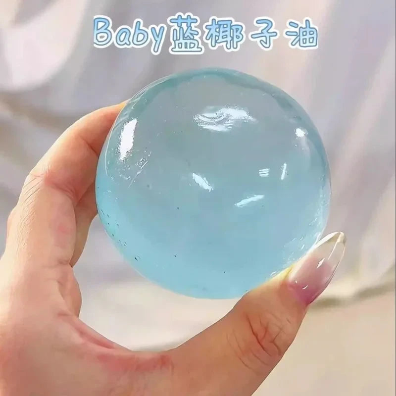 Pink Blue Coconut Oil Stress Relief Toy