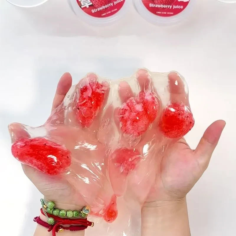 Fruit Juice Scented Clear Water Slime