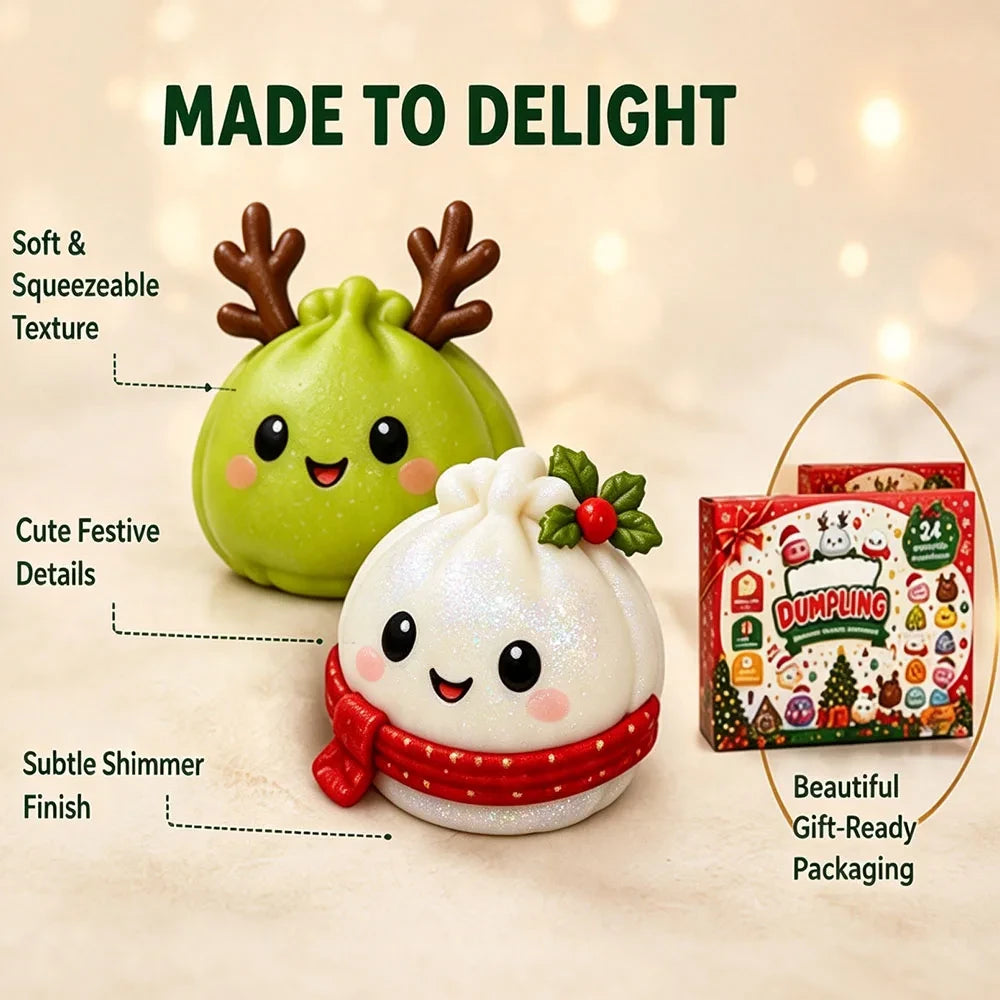 Christmas Advent Calendar Squishy Gift
