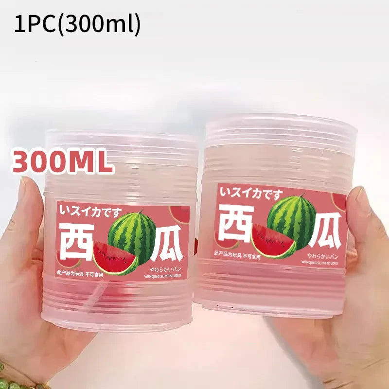 Fruit Juice Scented Clear Water Slime