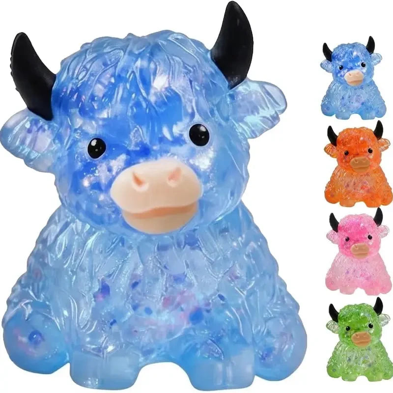 Highland Cow Squishy Toy