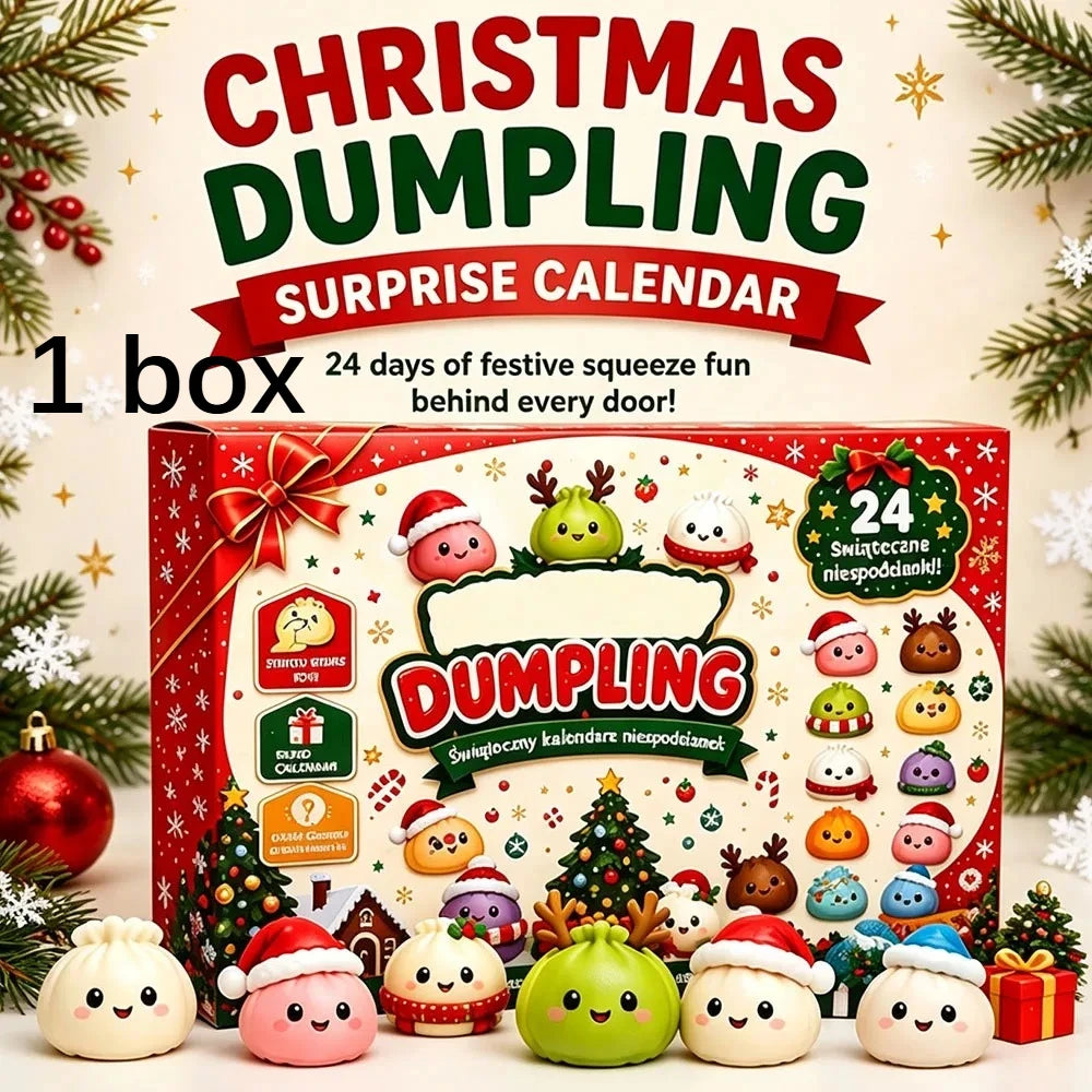 Christmas Advent Calendar Squishy Gift