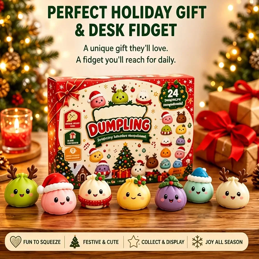 Christmas Advent Calendar Squishy Gift