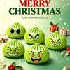 Glitter Green Dumpling Squeeze Toy