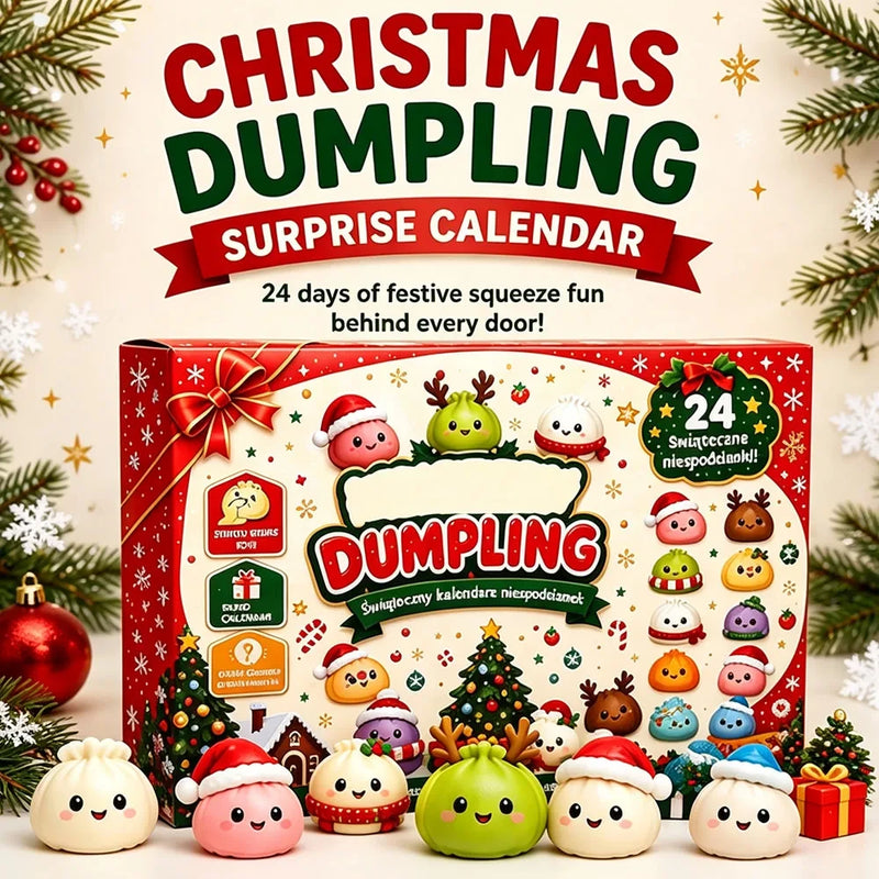 Christmas Advent Calendar Squishy Gift