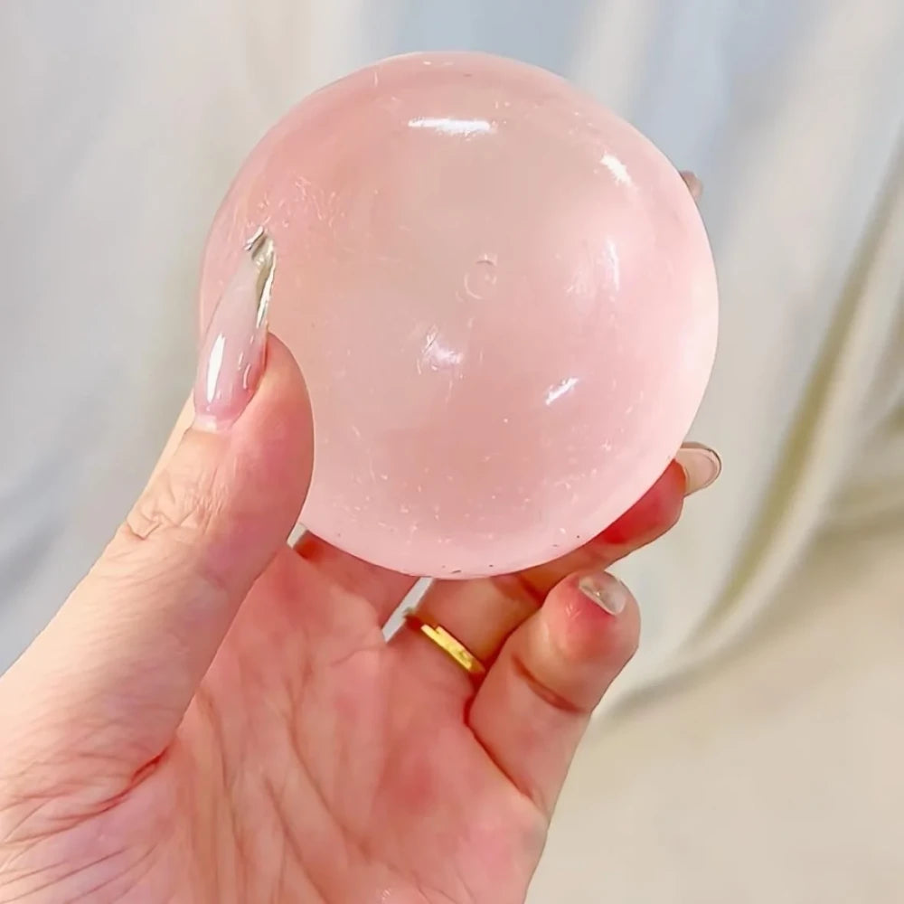 Pink Blue Coconut Oil Stress Relief Toy
