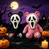 Spooky Ghost Face Bear Plush