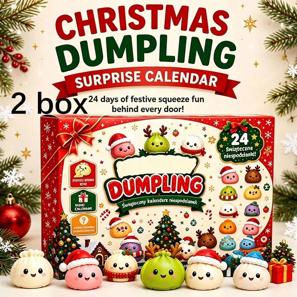 Christmas Advent Calendar Squishy Gift