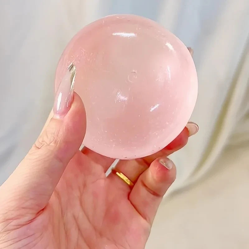 Pink Blue Coconut Oil Stress Relief Toy
