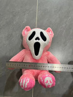 Spooky Ghost Face Bear Plush