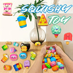Mini Food Squeeze Toy Set