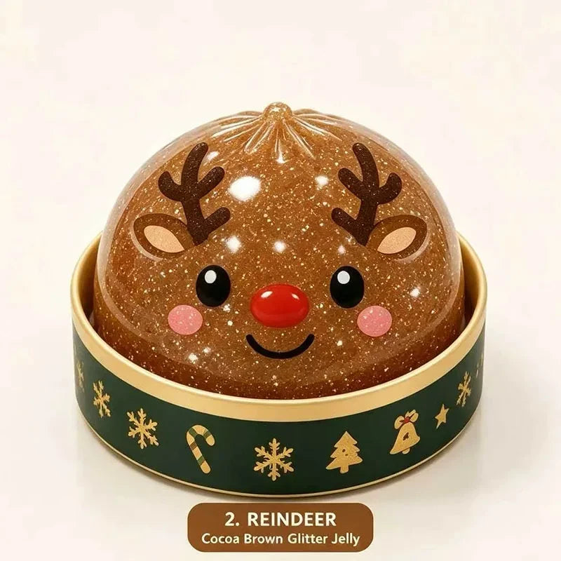 Santa Elk Stress Relief Squeeze Toy
