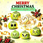 Glitter Green Dumpling Squeeze Toy