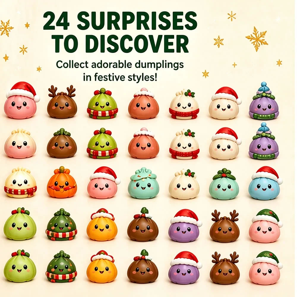Christmas Advent Calendar Squishy Gift