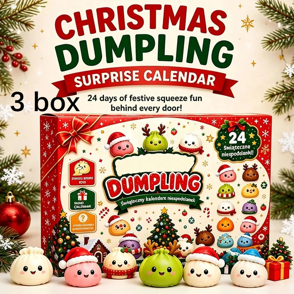 Christmas Advent Calendar Squishy Gift